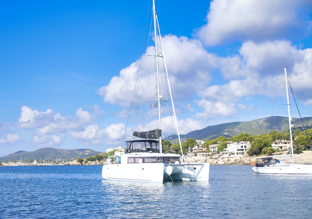 vivre sur un catamaran aux antilles